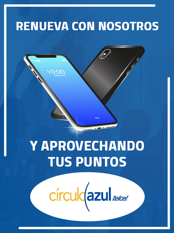 circulo azul telcel