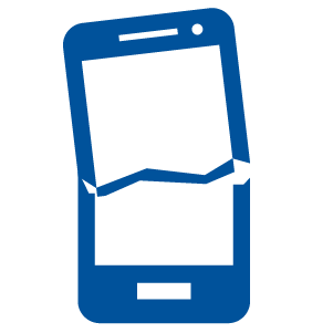 reparación pantalla rota